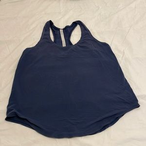 Dark blue Lululemon tank